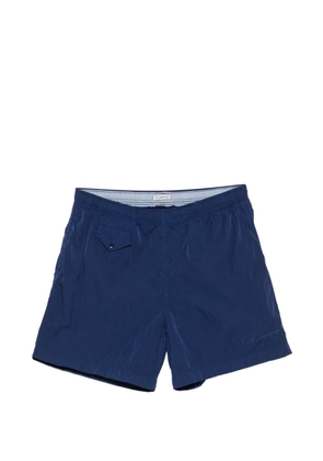 C.P. Company logo-embroidered swim shorts - Blue