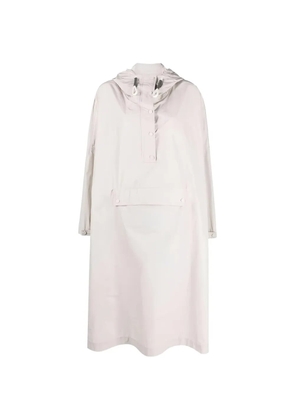 Brunello Cucinelli hooded long-line coat - Neutrals