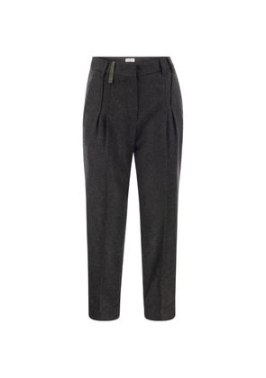 Brunello Cucinelli pleated tailored trousers - Grey