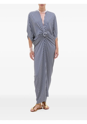 Silvia Tcherassi striped tunic - Blue