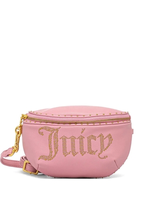 Juicy Couture studded logo-embellished belt bag - Pink