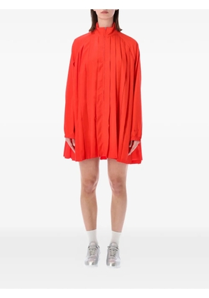 Nike oversized pleated mini dress - Red