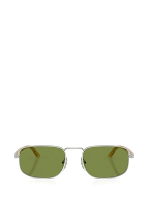 Persol rectangle-frame metal sunglasses - Silver