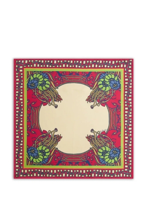 La DoubleJ Foulard printed scarf - Red