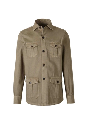 Vincenzo Di Ruggiero multi-pocket field jacket - Neutrals