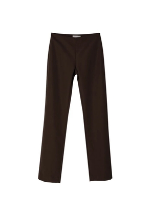 St. Agni The Silk Canvas 90s Minimal trousers - Brown