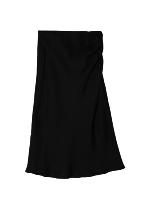 House Of Dagmar draped midi skirt - Black