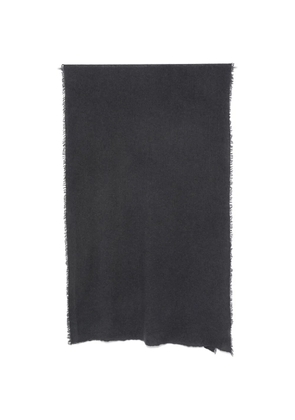 Faliero Sarti Adriel frayed-edge scarf - Grey