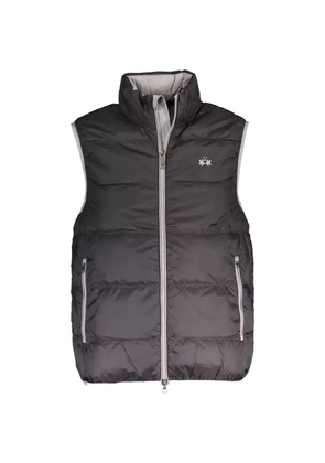 La Martina quilted high-neck gilet - Grey