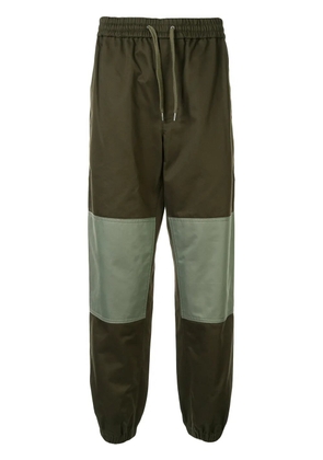 Ports V two-tone track pants - Green