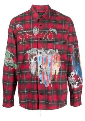 AMIRI graphic-print shirt - Red