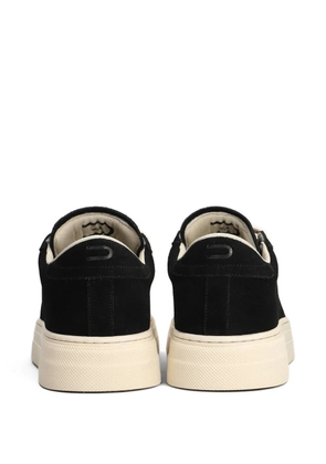 Demna stitching-detail perforated-side sneakers - Black