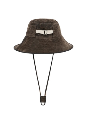Jacquemus The de-Nîmes denim bucket hat - Brown