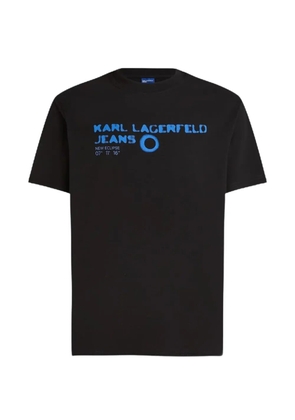 Karl Lagerfeld Jeans Eclipse logo regular T-shirt - Black
