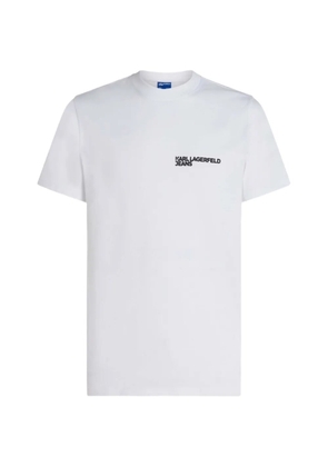 Karl Lagerfeld Jeans slim short-sleeve T-shirt - White