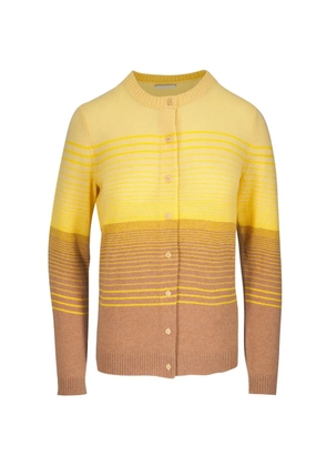 The Elder Statesman Ruth gradient cardigan - Yellow