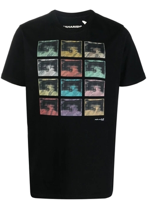 Maharishi graphic-print short-sleeve T-shirt - Black