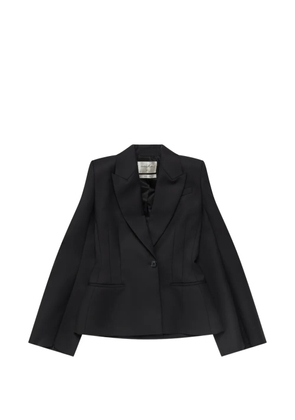 matieres fecales Sclera single-breasted blazer - Black