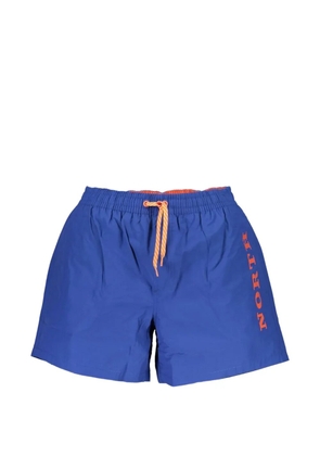 North Sails logo-print swim shorts - Blue