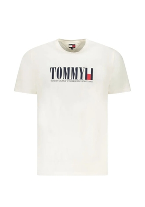 Tommy Jeans logo-print T-shirt - Neutrals