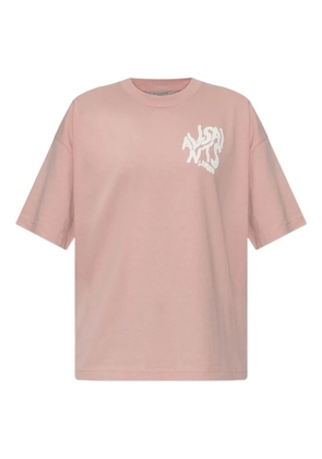 AllSaints Orlando logo-print T-shirt - Pink
