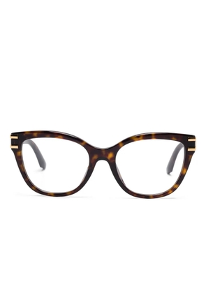 Dolce & Gabbana Eyewear tortoiseshell-effect glasses - Brown
