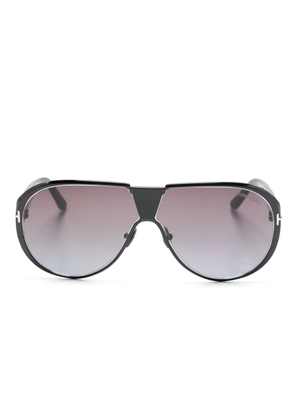 TOM FORD Eyewear Vicenzo pilot-frame sunglasses - Black
