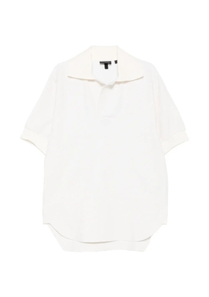 Lacoste towelling-effect T-shirt - Neutrals