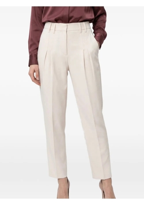 Brunello Cucinelli belt-loops trousers - Neutrals