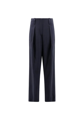 Brunello Cucinelli pleated high-waisted trousers - Blue