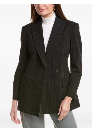 Brunello Cucinelli pinstripe blazer - Black