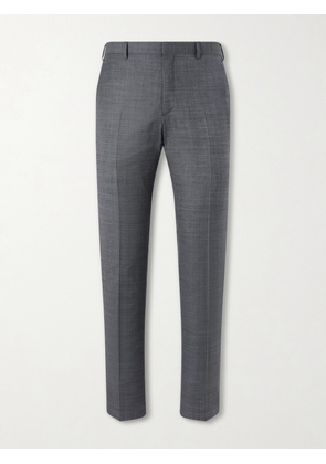 Brioni - Sharkskin Trevi Straight-Leg Wool Trousers - Men - Gray - IT 46