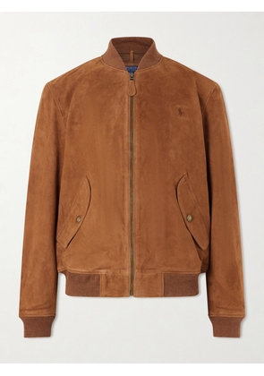 Polo Ralph Lauren - Suede Jacket - Men - Brown - S