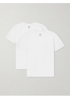 FULLCOUNT - Two-pack Cotton-Jersey T-Shirt - Men - White - M