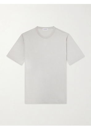 John Smedley - Lorca Slim-Fit Sea Island Cotton T-Shirt - Men - Gray - S