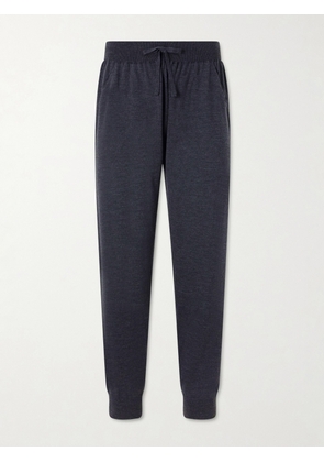 John Smedley - Henning Tapered Merino Wool Sweatpants - Men - Gray - S