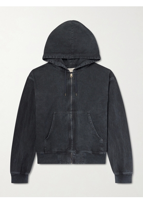 Remi Relief - Cotton-Twill Hooded Blouson Jacket - Men - Gray - S