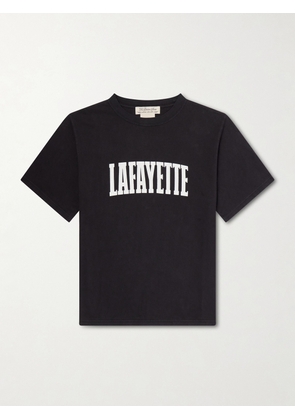 Remi Relief - Lafayette Printed Cotton-Jersey T-Shirt - Men - Black - S