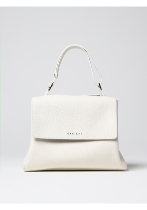 Handbag ORCIANI Woman color White