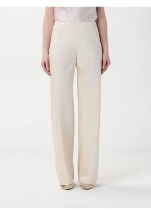 Pants VINCE Woman color Yellow Cream
