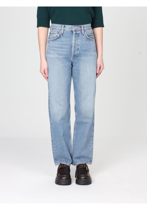 Jeans AGOLDE Woman color Denim