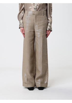 Pants BRUNELLO CUCINELLI Woman color Beige