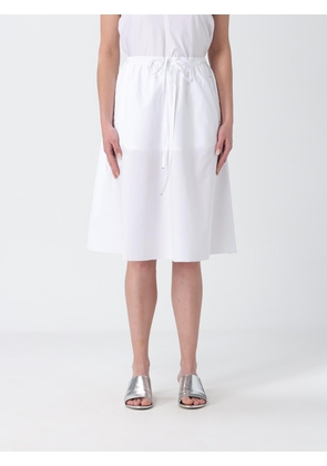 Skirt LOW CLASSIC Woman color White
