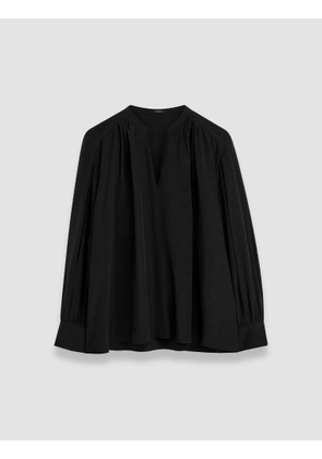 Silk Crepe de Chine Blondel Blouse - 40