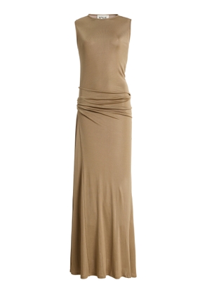 Tove Lelani Draped Knit Maxi Dress - Moda Operandi