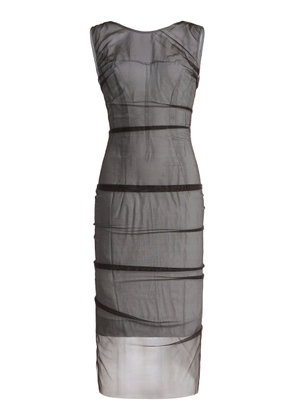 Maison Margiela Sheer Midi Dress - Moda Operandi