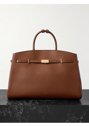 DeMellier - The Hudson Small Textured-leather Tote - Brown - One size