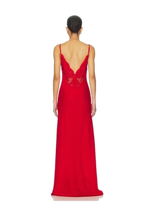 DELFI Polina Maxi Dress in Red. Size S. Also in XS.