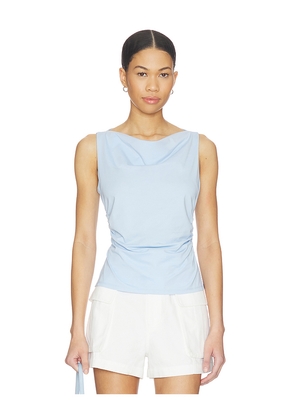 Elodie the Label Myra Top in Baby Blue. Size S. Also in XS, M, L, XL.