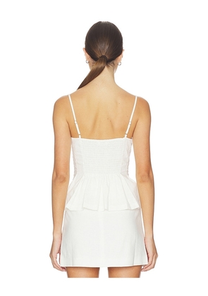Elodie the Label Ellery Top in White. Size S. Also in L, M, XS.